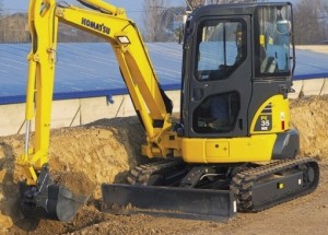 Гусеничный экскаватор Komatsu PC